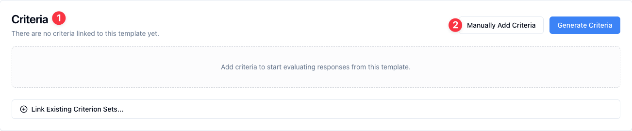 Criteria
